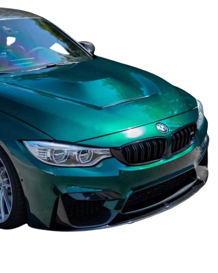 green metallic hunter car